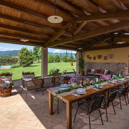 Villa La Cornice - Homelike Villas Bibbiena Exterior foto